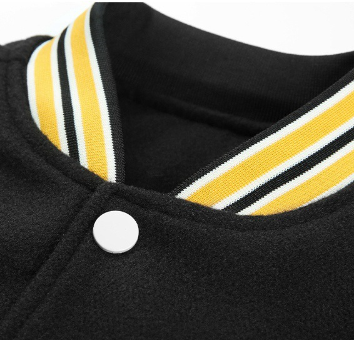 MENS BASEBALL JERSEY JACKET NECK